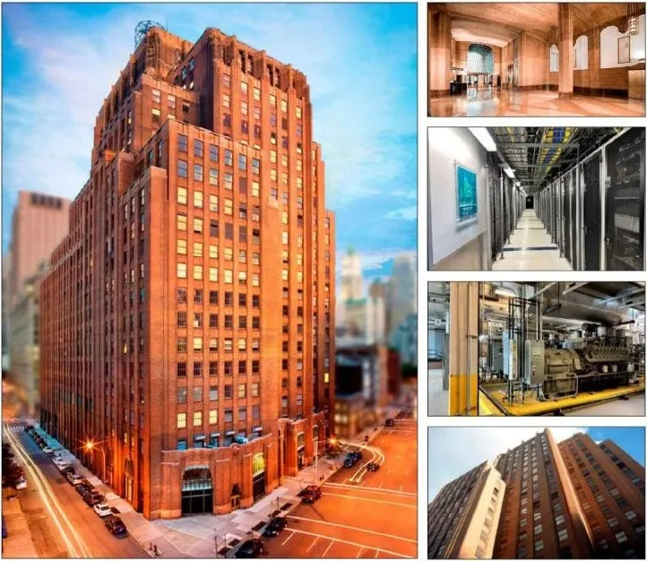 60 Hudson Street Carrier Hotel Operated by Digital Realty in Manhattan New York City