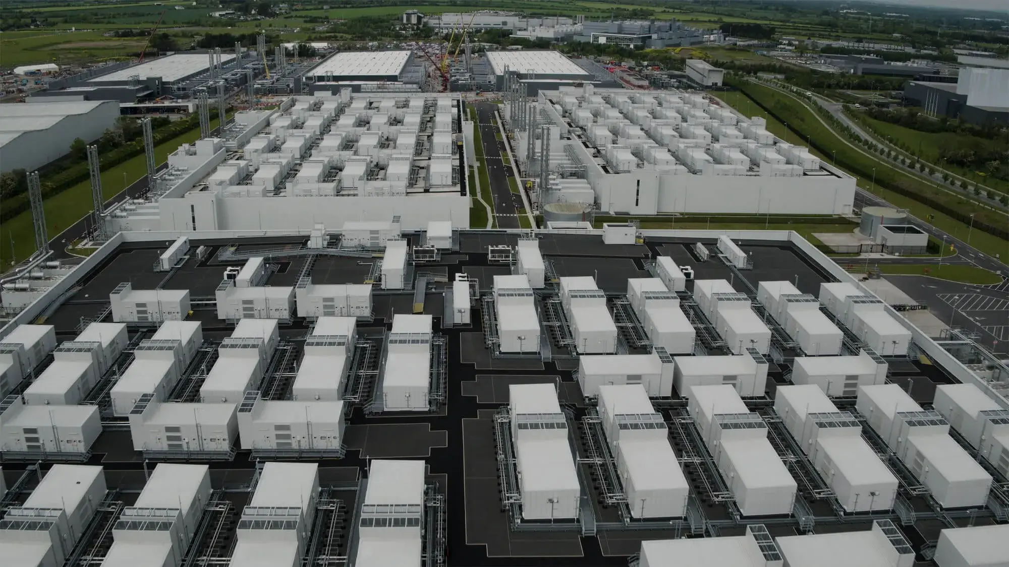 Jefe de una granja de servidores de Microsoft Azure Datacenter en Europa