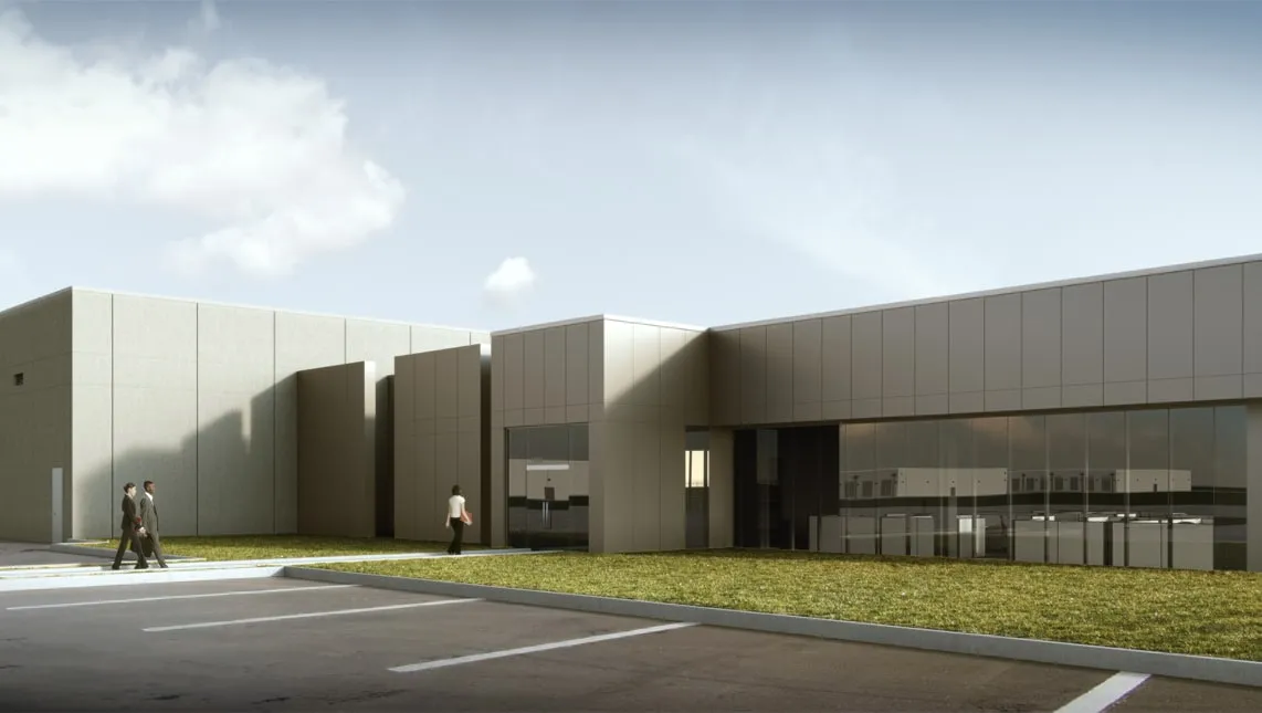 Apple Waukee Iowa Data Center Exterior