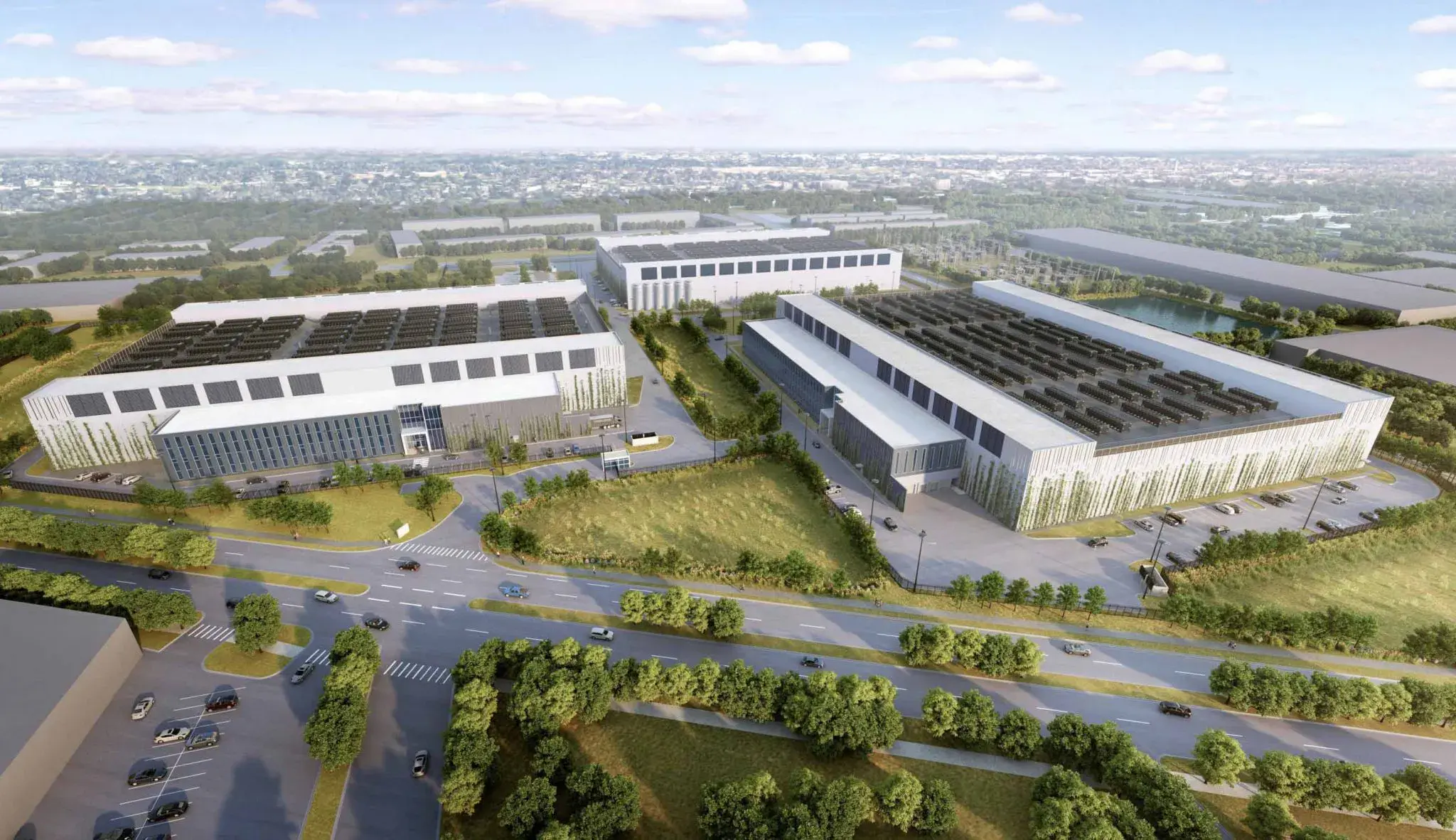 Centros de datos CloudHQ Mount Prospect Technology Campus