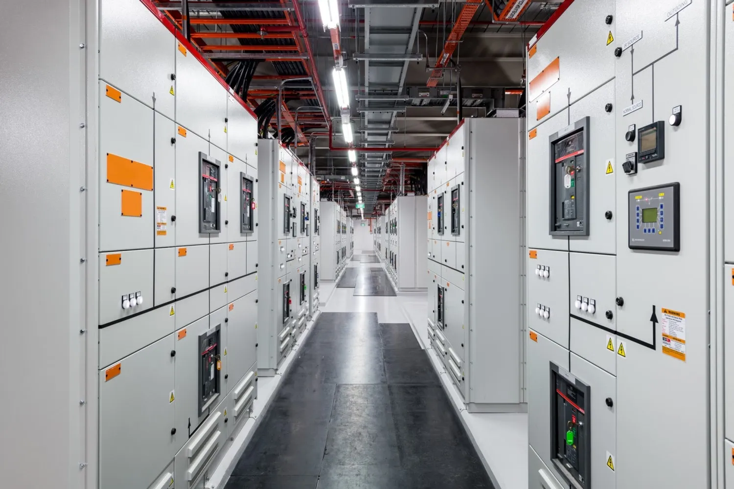 Ubicación del Centro de Datos de Google en Singapur con Paneles ATS de Switches de Transferencia Automática