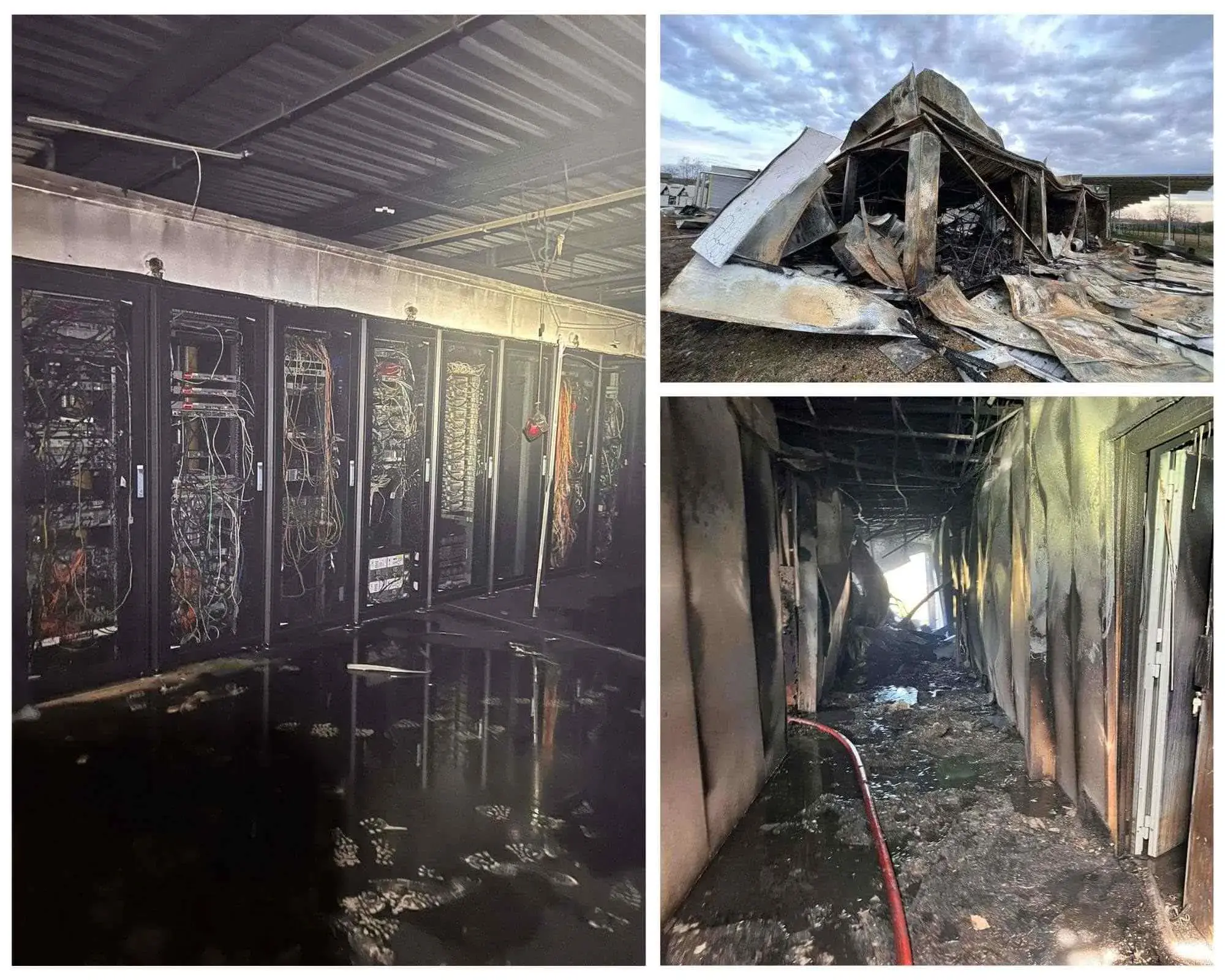 Incendio del centro de datos Maxnod Ain France 2023