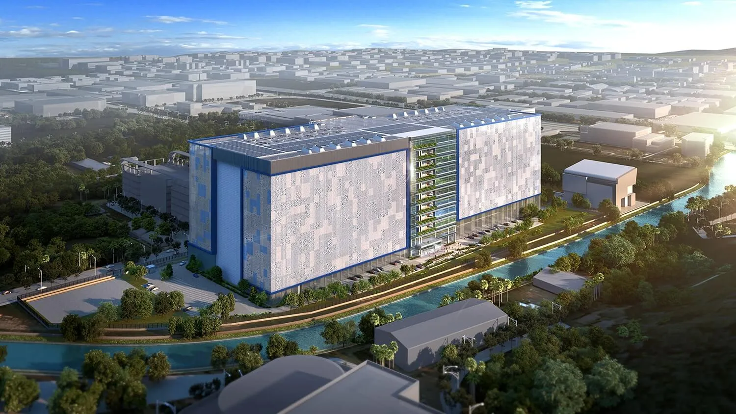 Meta Platforms formerly known as Facebook Multi-Story Data Center Build in Singapore