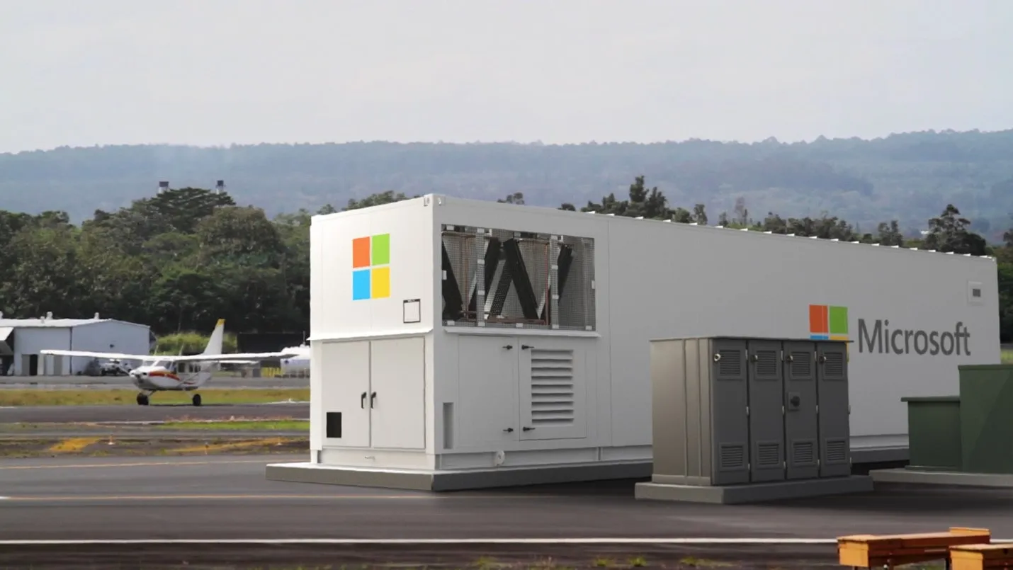 Centro de datos modular de Microsoft Azure