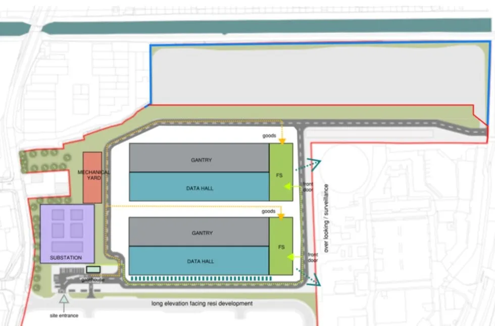Mapa del sitio Yondr Slough Reino Unido YDRSL01
