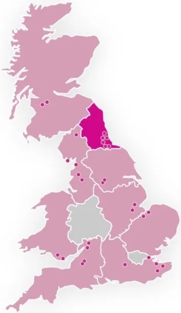 Mapa de Red de Fibra Netomnia YouFibre